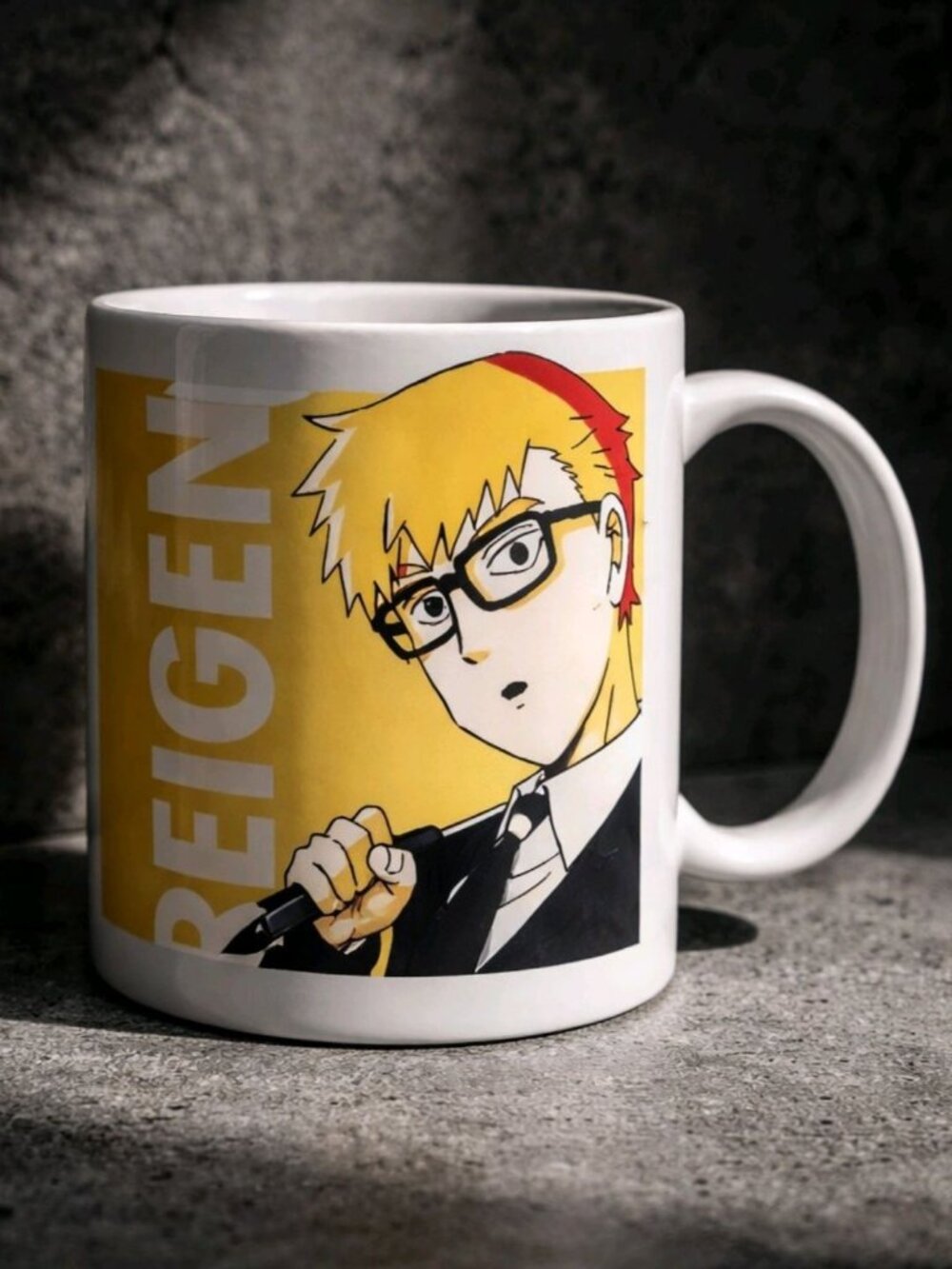 Mob Psycho 100 II Arataka Reigen Anime Art Mug